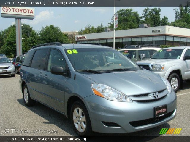 2008 Toyota Sienna LE in Blue Mirage Metallic