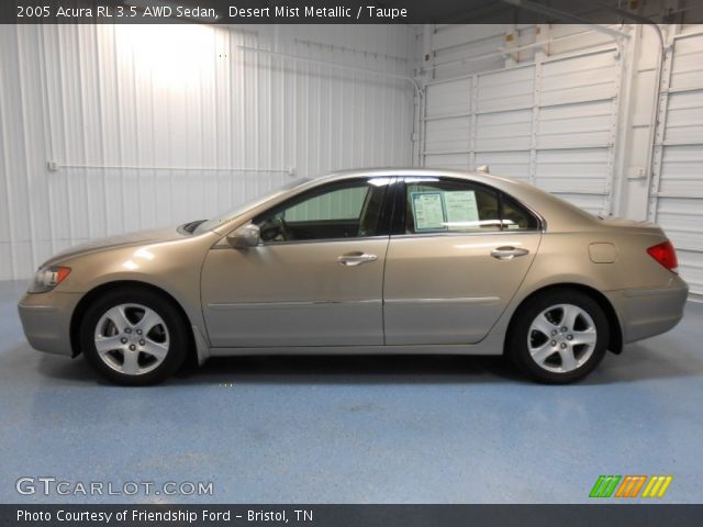 2005 Acura RL 3.5 AWD Sedan in Desert Mist Metallic