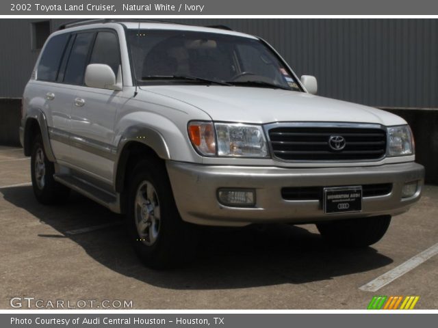 2002 Toyota Land Cruiser  in Natural White