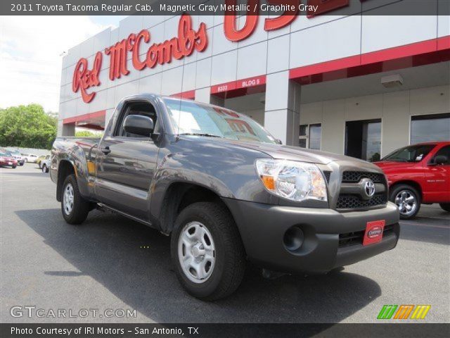 2011 Toyota Tacoma Regular Cab in Magnetic Gray Metallic