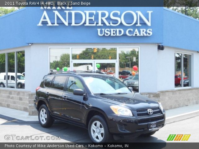 2011 Toyota RAV4 I4 4WD in Black