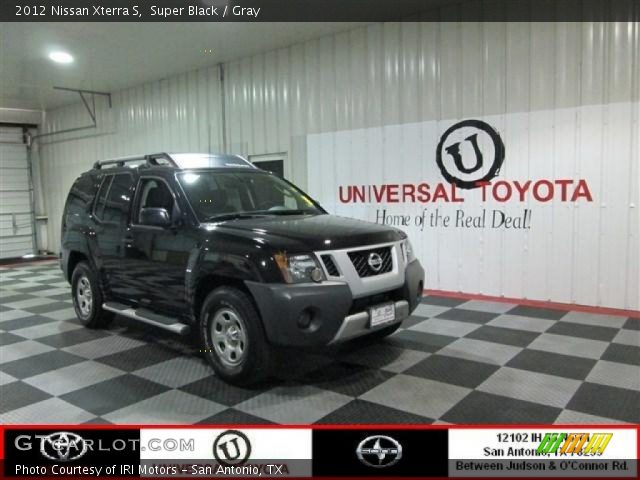 2012 Nissan Xterra S in Super Black