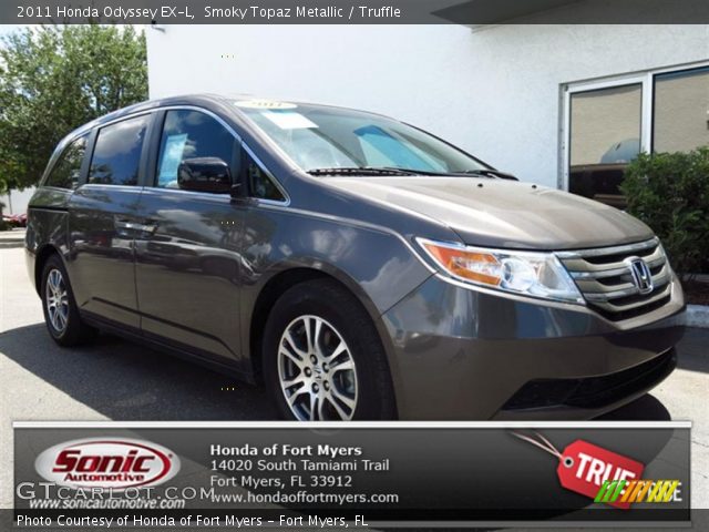 2011 Honda Odyssey EX-L in Smoky Topaz Metallic