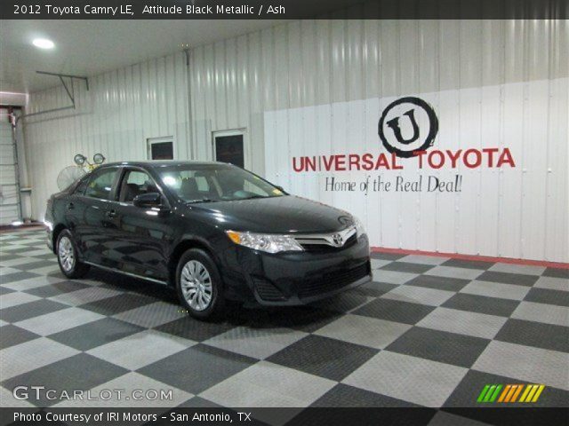 2012 Toyota Camry LE in Attitude Black Metallic