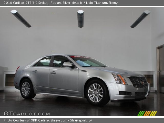 2010 Cadillac CTS 3.0 Sedan in Radiant Silver Metallic