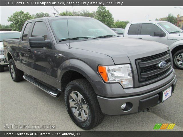 2013 Ford F150 STX SuperCab 4x4 in Sterling Gray Metallic