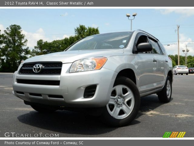 2012 Toyota RAV4 I4 in Classic Silver Metallic