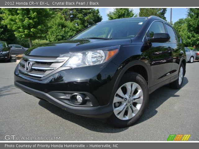 2012 Honda CR-V EX-L in Crystal Black Pearl