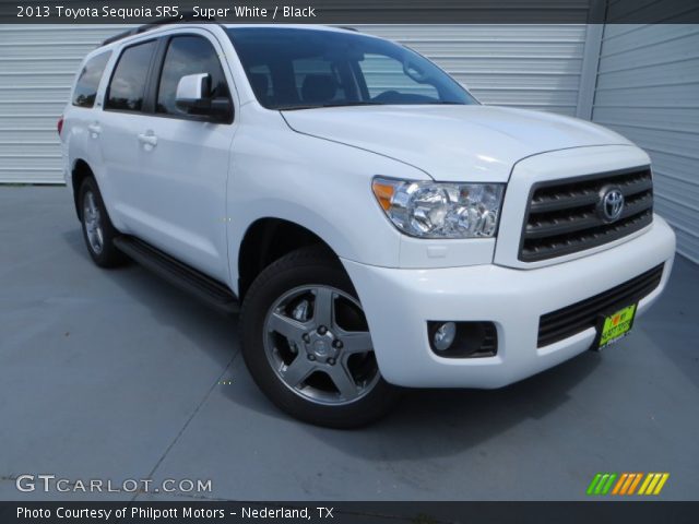2013 Toyota Sequoia SR5 in Super White