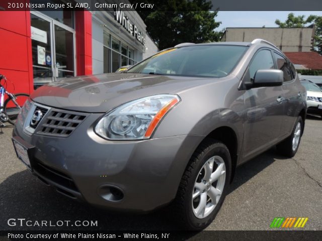 2010 Nissan Rogue SL AWD in Gotham Gray