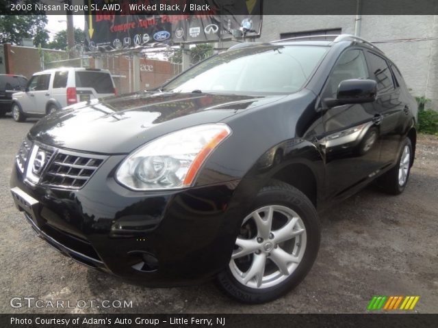 2008 Nissan Rogue SL AWD in Wicked Black