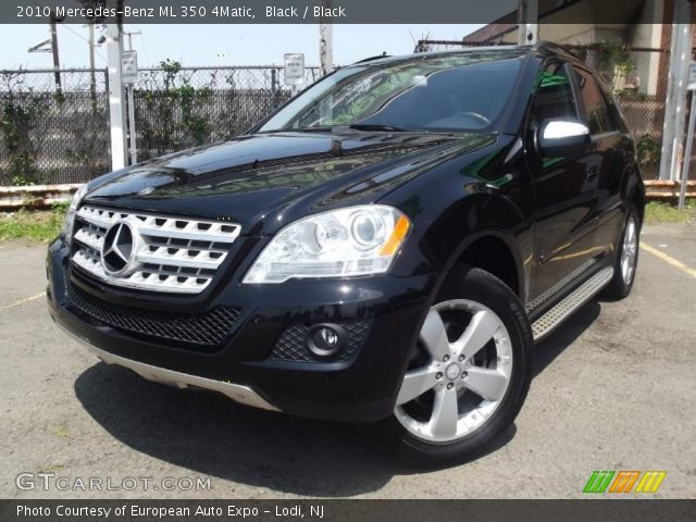 2010 Mercedes-Benz ML 350 4Matic in Black