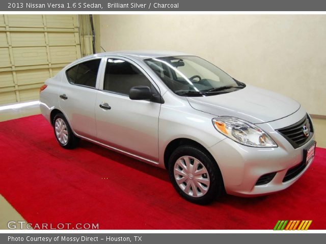 2013 Nissan Versa 1.6 S Sedan in Brilliant Silver