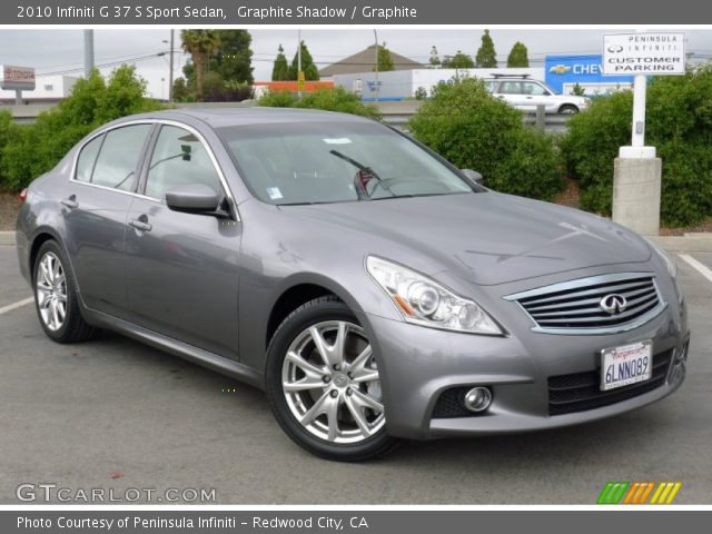 2010 Infiniti G 37 S Sport Sedan in Graphite Shadow