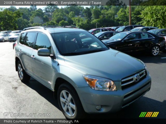 2008 Toyota RAV4 Limited V6 4WD in Everglade Metallic
