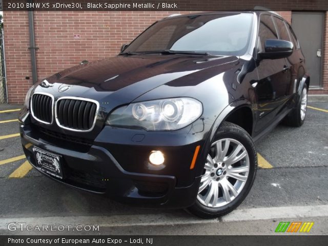 2010 BMW X5 xDrive30i in Black Sapphire Metallic