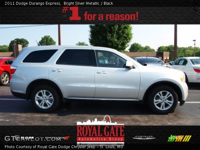 2011 Dodge Durango Express in Bright Silver Metallic