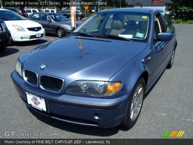 2005 BMW 3 Series 325i Sedan in Steel Blue Metallic