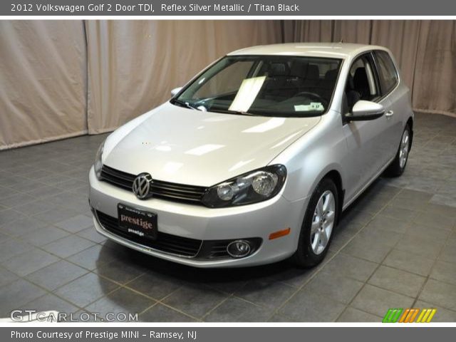 2012 Volkswagen Golf 2 Door TDI in Reflex Silver Metallic