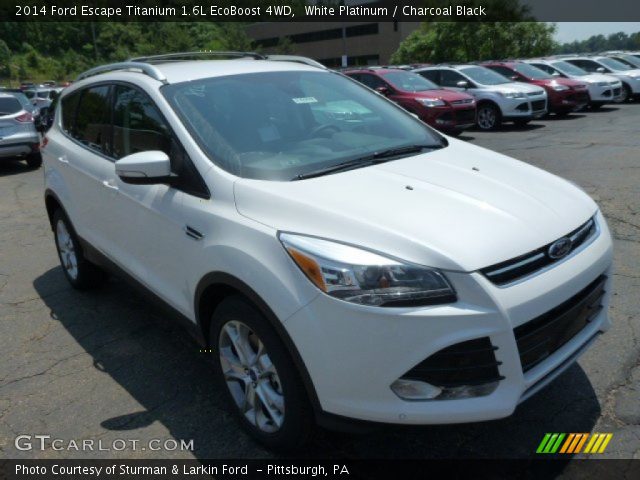 2014 Ford Escape Titanium 1.6L EcoBoost 4WD in White Platinum