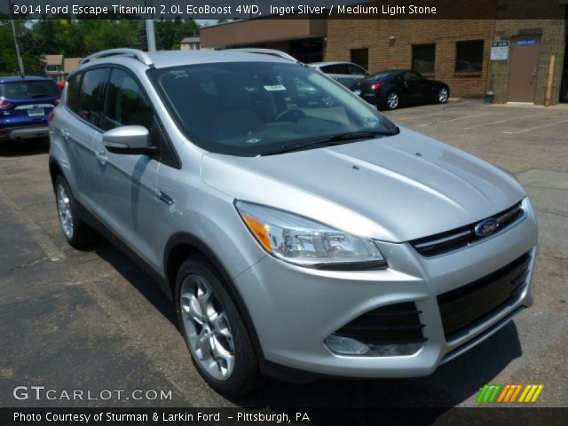 2014 Ford Escape Titanium 2.0L EcoBoost 4WD in Ingot Silver