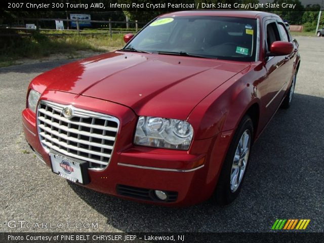 2007 Chrysler 300 Touring AWD in Inferno Red Crystal Pearlcoat