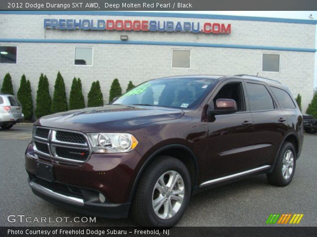2012 Dodge Durango SXT AWD in Deep Molten Red Pearl