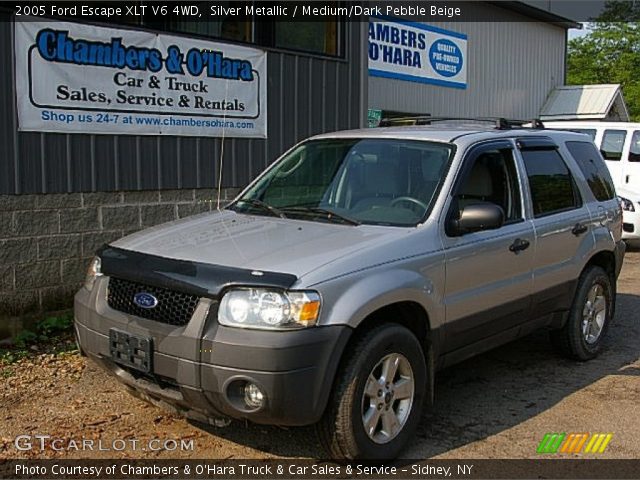 2005 Ford Escape XLT V6 4WD in Silver Metallic
