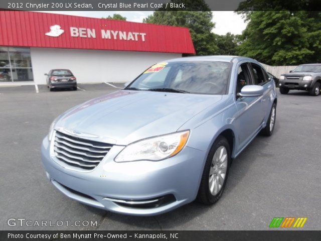 2012 Chrysler 200 LX Sedan in Crystal Blue Pearl Coat
