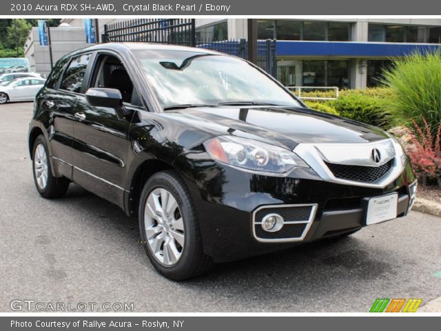 2010 Acura RDX SH-AWD in Crystal Black Pearl