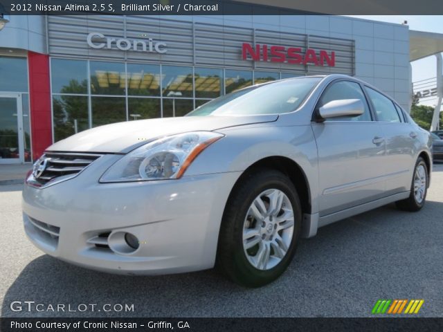 2012 Nissan Altima 2.5 S in Brilliant Silver