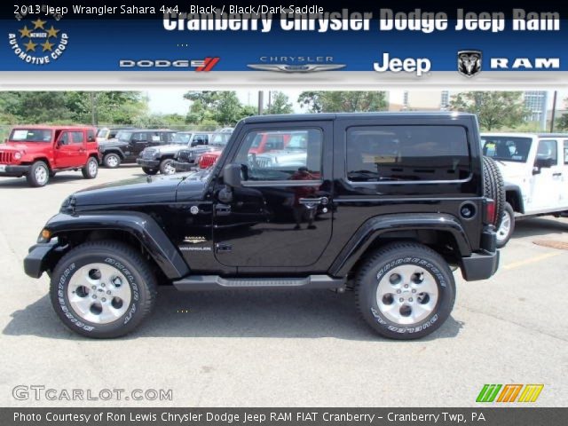 2013 Jeep Wrangler Sahara 4x4 in Black