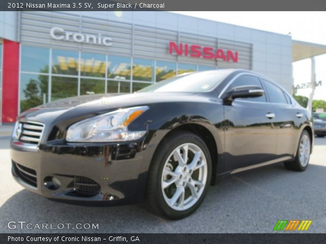 2012 Nissan Maxima 3.5 SV in Super Black