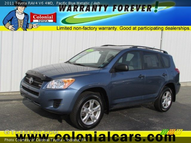 2011 Toyota RAV4 V6 4WD in Pacific Blue Metallic