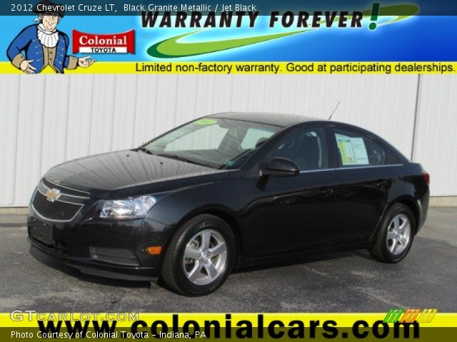 2012 Chevrolet Cruze LT in Black Granite Metallic