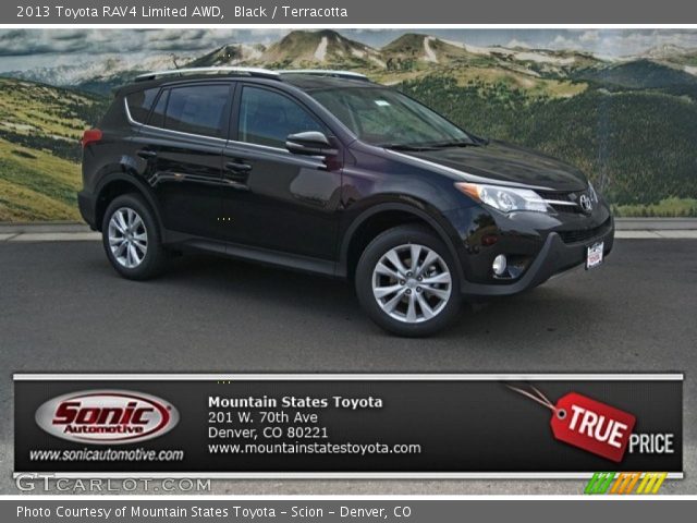 2013 Toyota RAV4 Limited AWD in Black