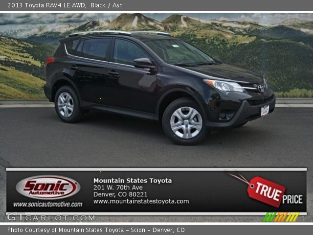 2013 Toyota RAV4 LE AWD in Black
