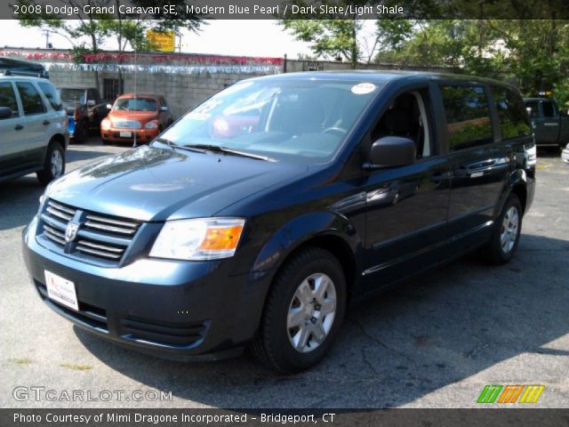 2008 Dodge Grand Caravan SE in Modern Blue Pearl