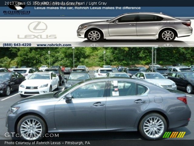 2013 Lexus GS 350 AWD in Nebula Gray Pearl