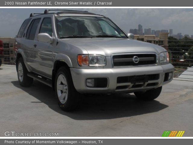 2003 Nissan Pathfinder LE in Chrome Silver Metallic
