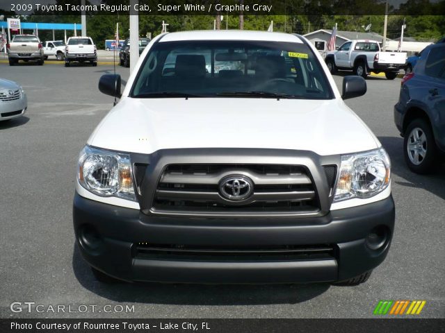 2009 Toyota Tacoma Regular Cab in Super White