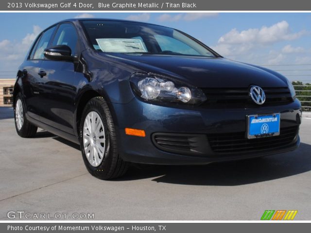 2013 Volkswagen Golf 4 Door in Blue Graphite Metallic