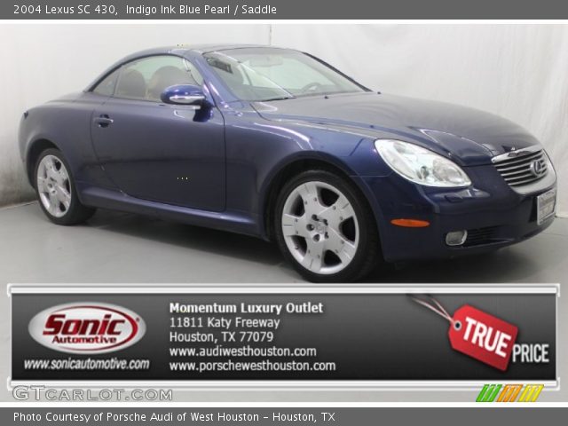 2004 Lexus SC 430 in Indigo Ink Blue Pearl