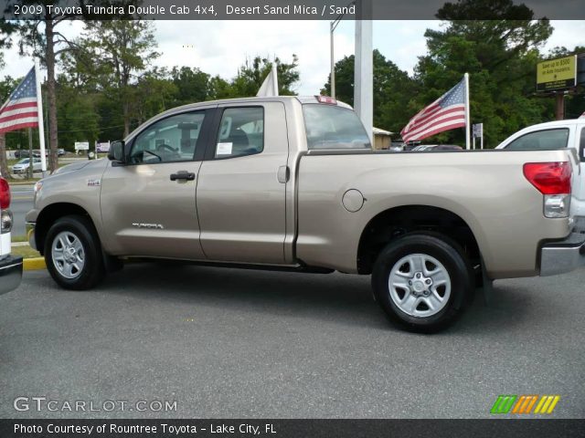 2009 Toyota Tundra Double Cab 4x4 in Desert Sand Mica