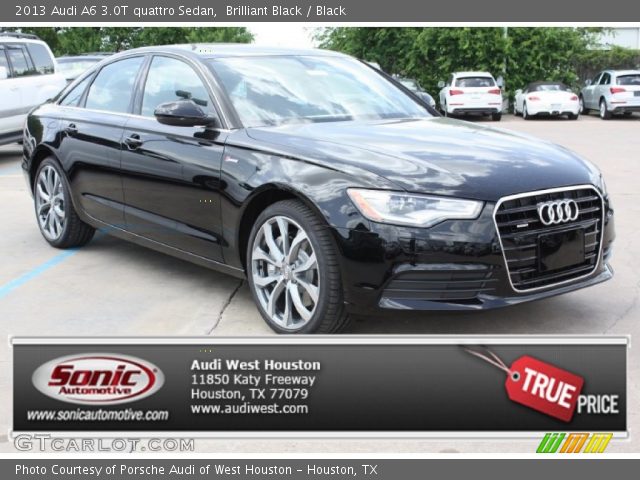 2013 Audi A6 3.0T quattro Sedan in Brilliant Black