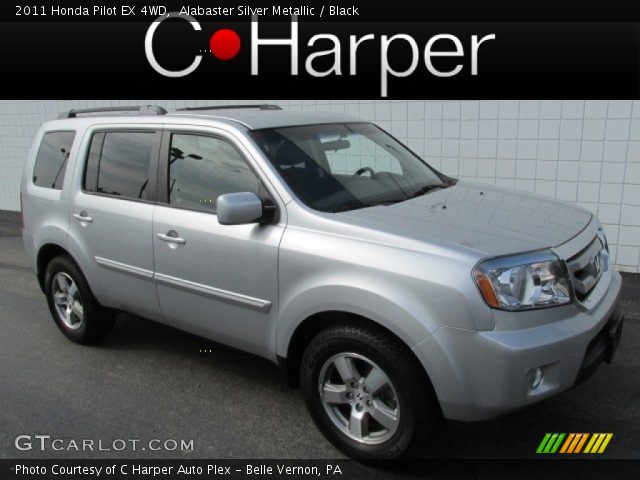 2011 Honda Pilot EX 4WD in Alabaster Silver Metallic