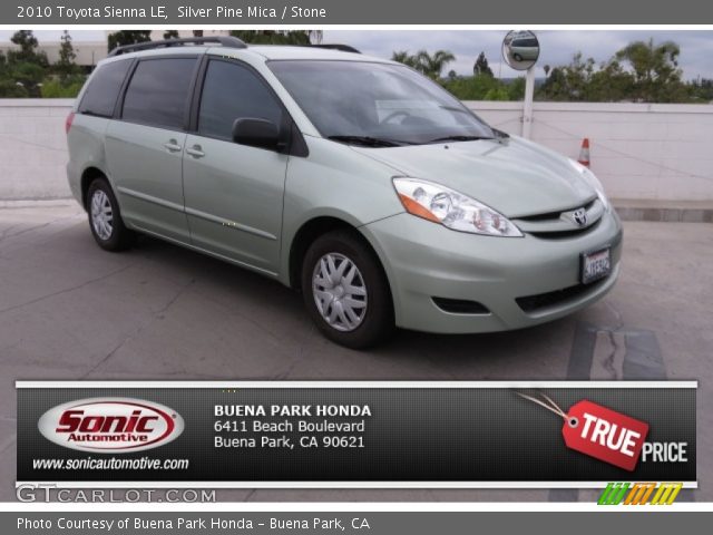 2010 Toyota Sienna LE in Silver Pine Mica