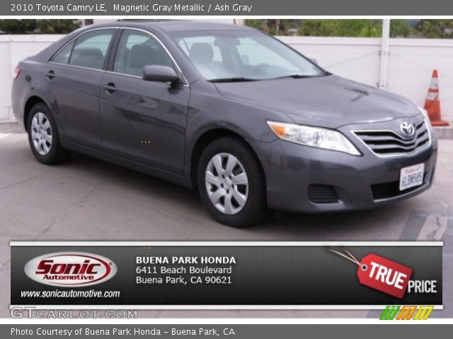 2010 Toyota Camry LE in Magnetic Gray Metallic