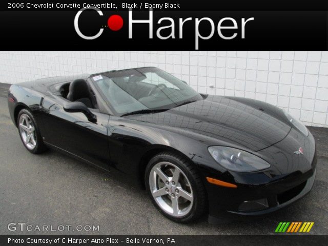 2006 Chevrolet Corvette Convertible in Black