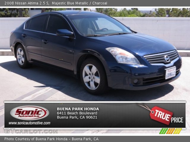 2008 Nissan Altima 2.5 S in Majestic Blue Metallic